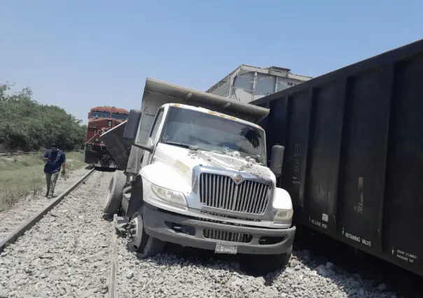 Accidente ferroviario en Salinas Victoria deja un lesionado