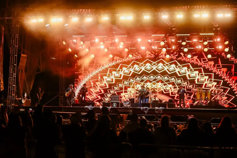 Presentaciones musicales durante el Festival Internacional de la Costa del Seno Mexicano. Foto: Daniel Espinoza