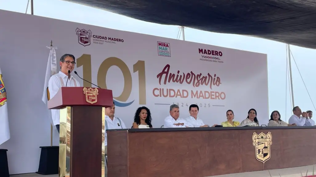 Ciudad Madero celebra 101 años con homenaje a una maderense ejemplar