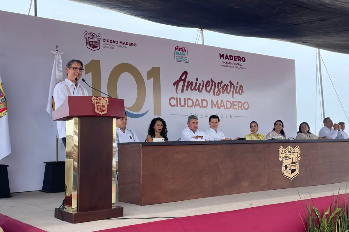 Ciudad Madero celebró 101 años de su fundación. Foto: Axel Hassel