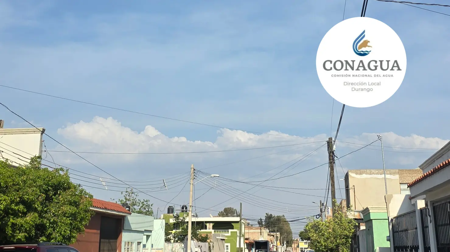Foto: Gerardo Lares/ Víctor Hugo Randeles en X | La baja probabilidad de lluvias durante el 1 de mayo en Durango, llegará junto con fuertes rachas de viento. 