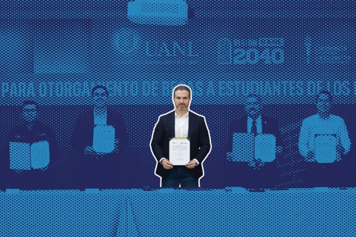 Estas becas están dirigidas a estudiantes de nivel medio superior (preparatoria) y superior (licenciatura) que vivan en Monterrey/Foto: Gobierno de Monterrey