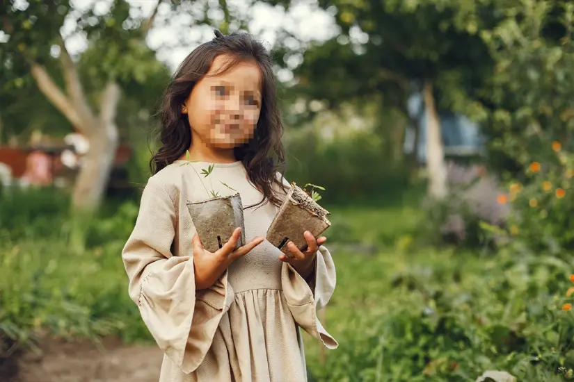 Muchas felicidades a las niñas y los niños en su día. Foto: Freepik.