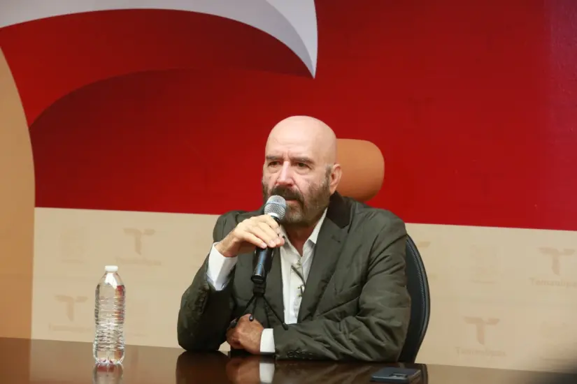 Raúl Quiroga Álvarez, secretario de Recursos Hidráulicos de Tamaulipas. Foto: Carlos García