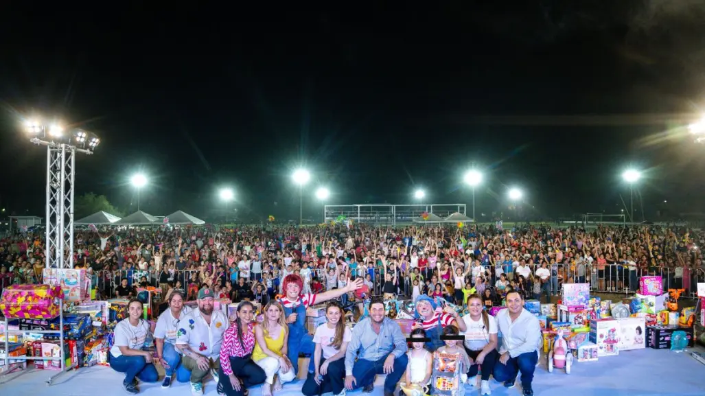 Raúl Cantú celebra el Día del Niño con magno evento para miles de familias