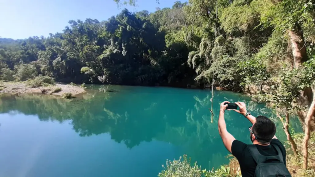 El furioso río que corre entre la biosfera de El Cielo y es el más limpio de Tamaulipas