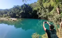 El furioso río que corre entre la biosfera de El Cielo y es el más limpio de Tamaulipas