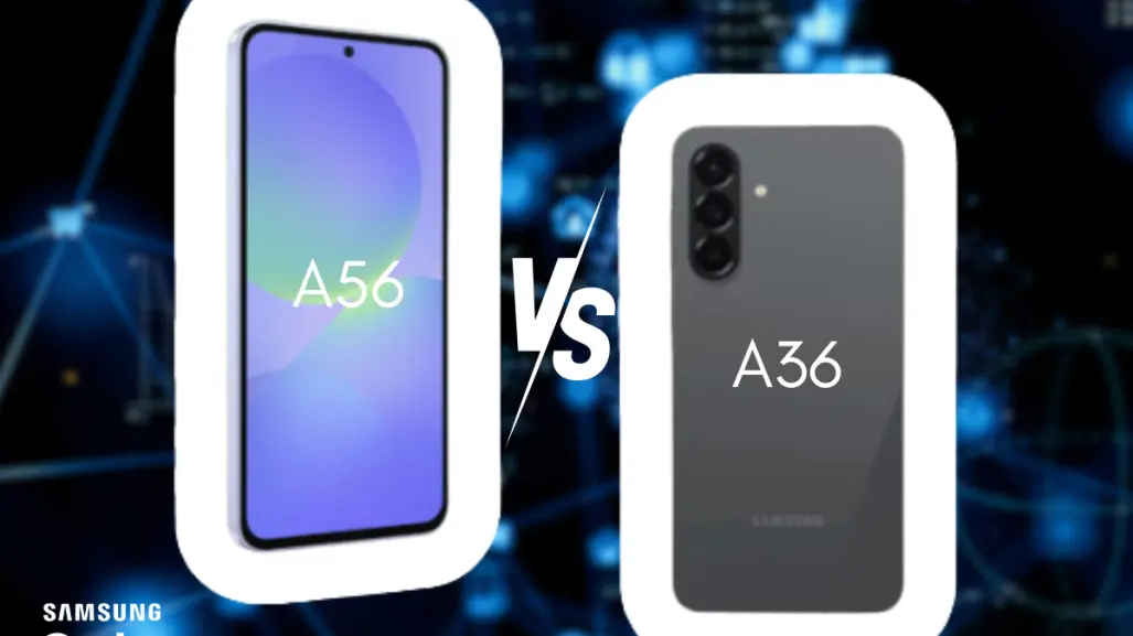 Samsung Galaxy A56 vs Samsung Galaxy A36: ¿cuál es mejor, según la IA?