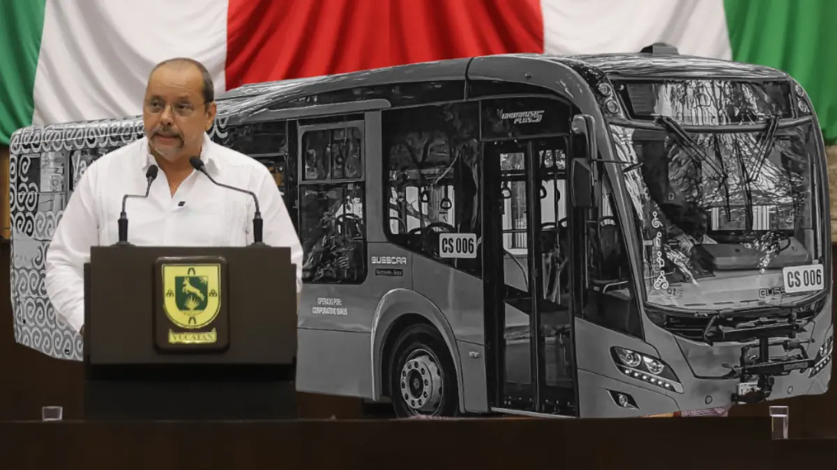 Jacinto Sosa realizó el informe anual ante el Congreso de Yucatán Foto: Canva/ATY