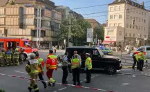 Atropello masivo en el centro de Stuttgart, Alemania