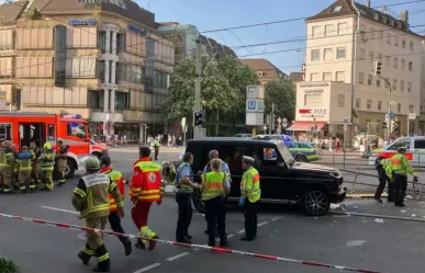 Atropello masivo en el centro de Stuttgart, Alemania