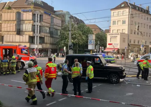 Atropello masivo en el centro de Stuttgart, Alemania