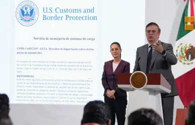 Autopartes mexicanas no pagarán aranceles, anuncia Marcelo Ebrard
