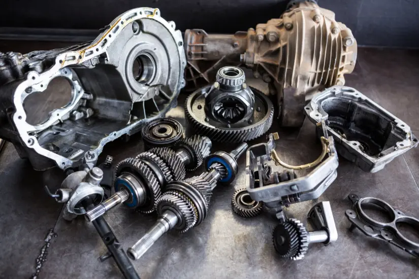 Autopartes de la cabeza de un motor | Foto: Freepik