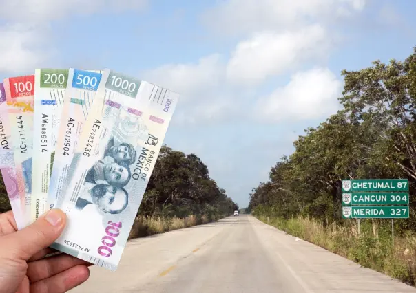 ¿Cuántas casetas debo pagar si viajo en autopista desde Mérida a Cancún?