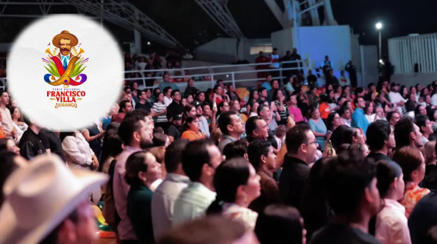 Foto: Facebook/ Feria Nacional Francisco Villa Durango | La Feria de Durango 2025 anunciará su programa oficial dentro de 10 días para su edición este año.