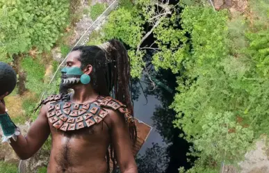 Este es el cenote de Homún que nació de una leyenda maya