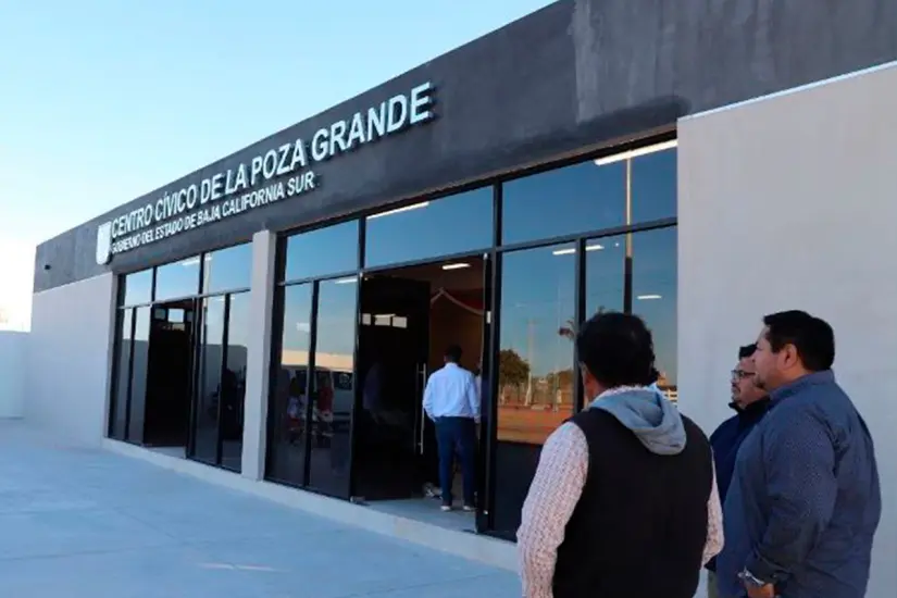 Centro Cívico de La Poza Grande. Foto: SEPUIMM.