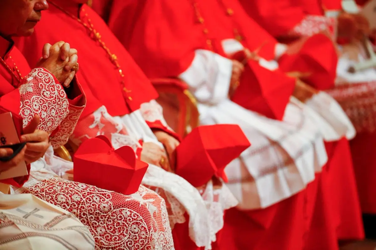 Cardenales en El Vaticano Foto: X(Twitter) @VaticanNews