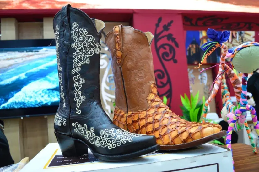 Las botas de Don Cuco´s Boots | Foto: Turismo Tamaulipas