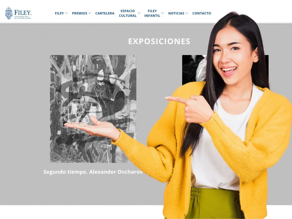 A través de su sitio web, la FILEY acerca a los usuarios yucatecos su propuesta cultural que está integrada por exposiciones y documentos de diversos autores quienes se presentaron en el evento literario de marzo.- Fuente UADY y Canva