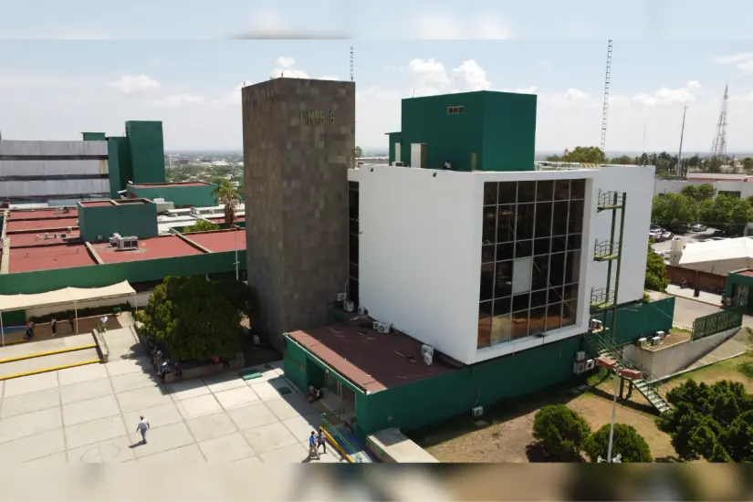 Oficinas del IMSS en Tamaulipas, ubicadas en la capital del estado. Foto: Ramón Sánchez