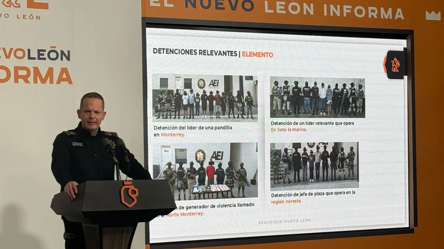 Destacó el trabajo de las policías municipales que han contribuido con la reducción de homicidios respecto al 2024. Foto: Azael Valdés.