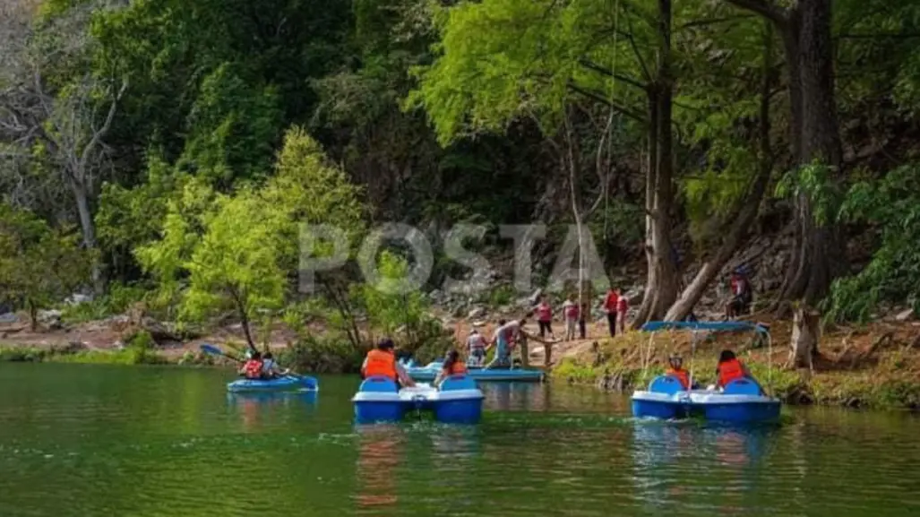 El mágico río de Tamaulipas que forma una poza de aguas cristalinas para descansar con amigos