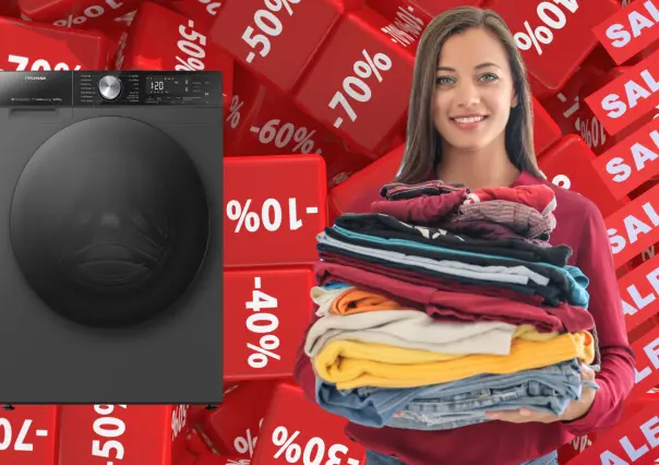Venta Nocturna Liverpool: esta lavadora Hisense tiene el 50% de descuento