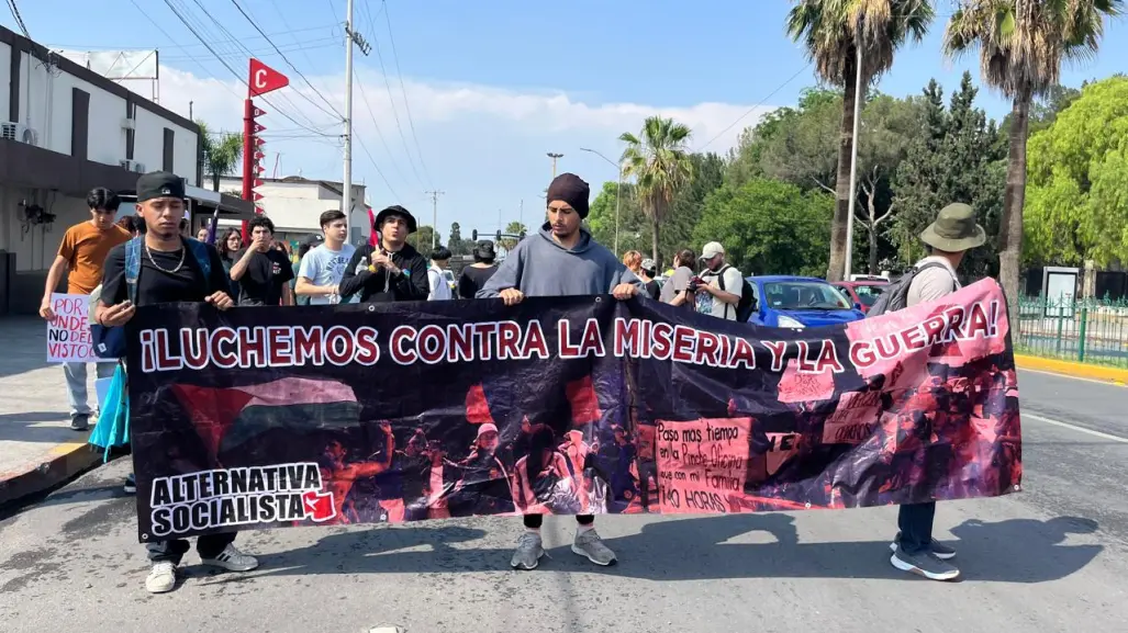 Saltillo se une a la marcha del Frente Nacional por las 40 horas