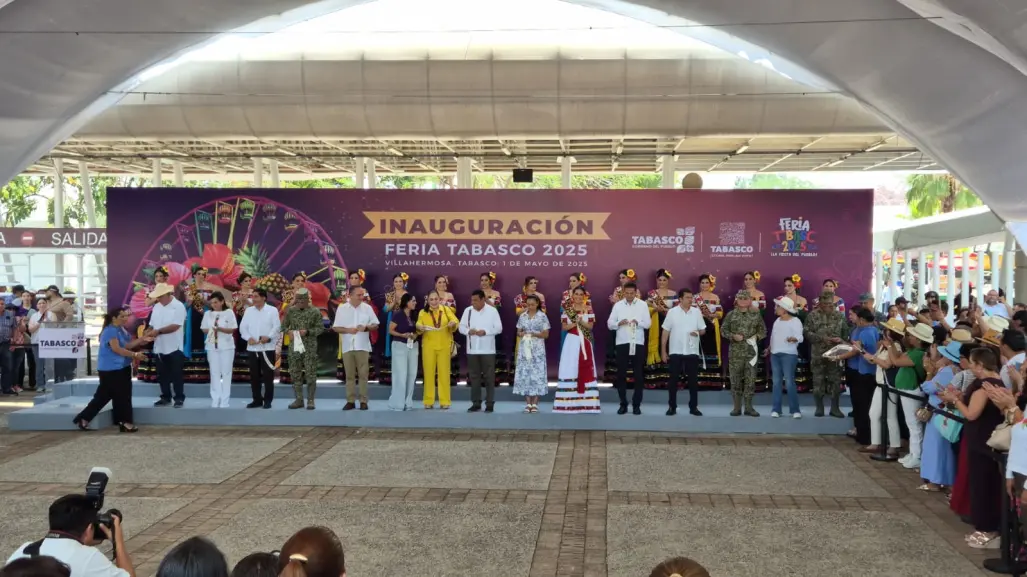 Inauguran la Feria Tabasco 2025 tras semanas de espera