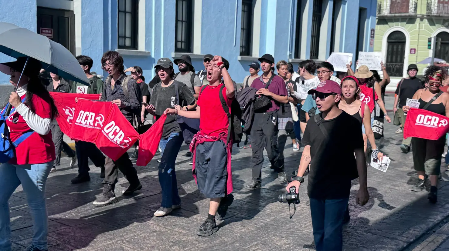 ¿Cuáles eran las exigencias de los manifestantes?. Foto: Alejandra Vargas