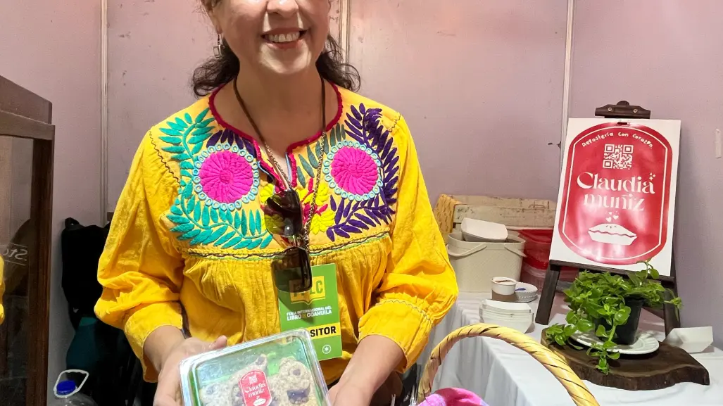 ¿Semitas con forma de dinosaurio? Solo en Saltillo y en la Feria del Libro 2025