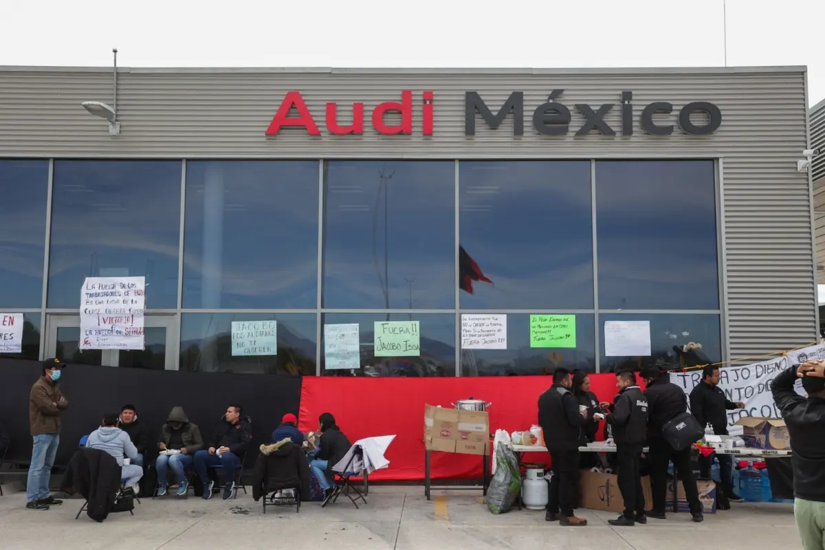 Planta de Audi en México Foto: Jafet Moz
