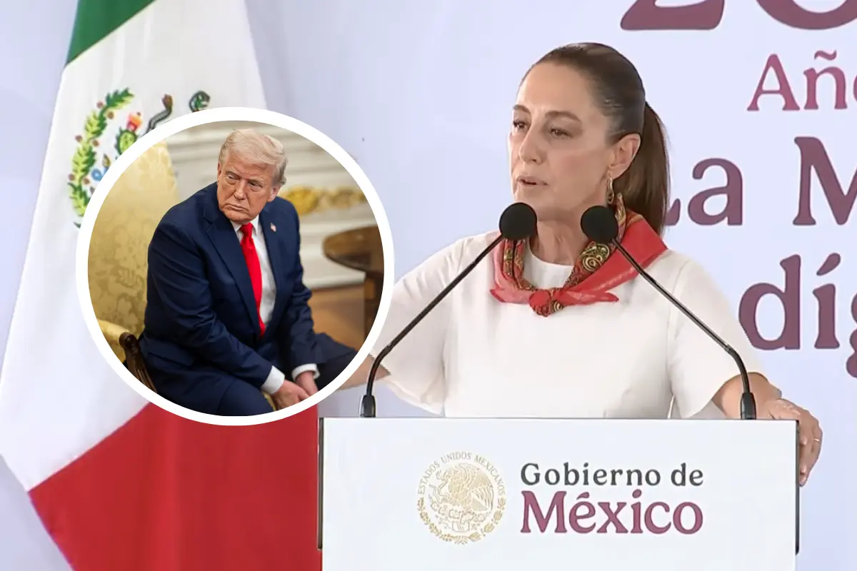 Claudia Sheinbaum y Donald Trump. Foto: X (@WhiteHouse) / Captura de pantalla (YouTube/Gobierno de México)