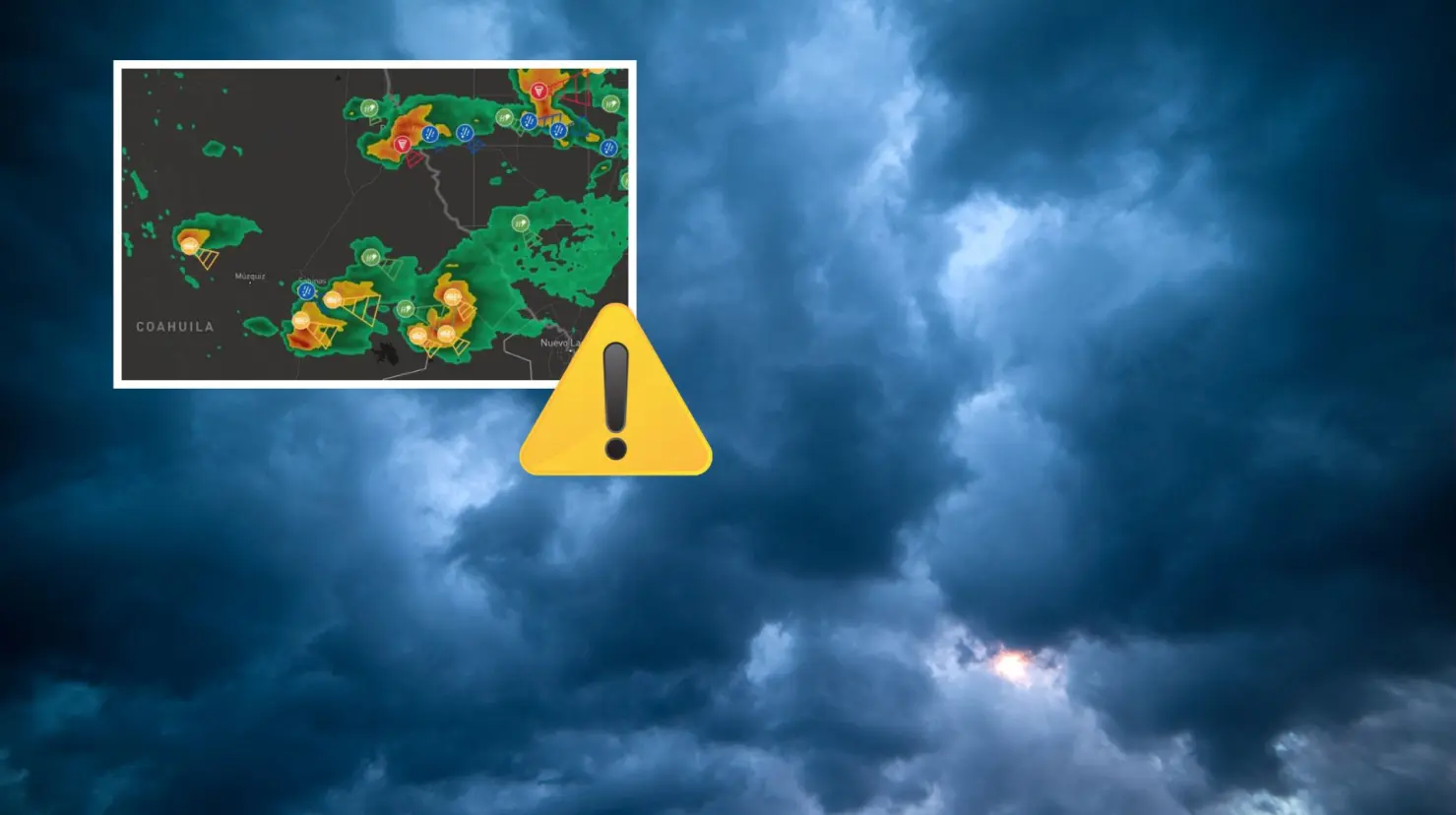 Estas regiones en Coahuila podrían tener presencia de torbellinos y tornados. (Fotografía: Canva| Conagua)