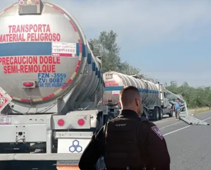 Detienen en Río Bravo dos pipas con 70 mil litros de huachicol procedente de Texas