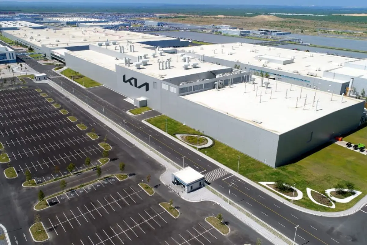Planta Kia Nuevo León Foto: pagina KIA