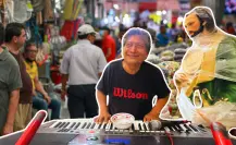 Adulto mayor canta en parques y mercados de Mérida para subsistir