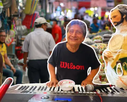 Adulto mayor canta en parques y mercados de Mérida para subsistir