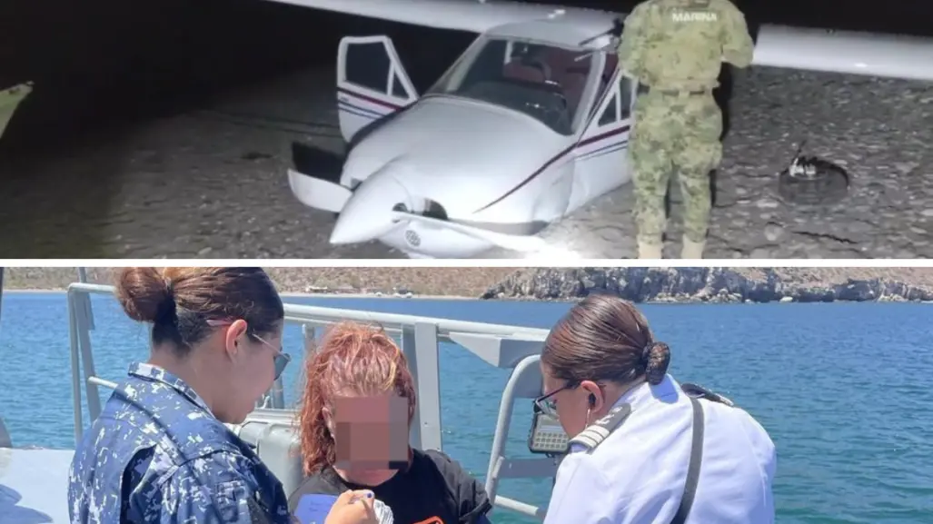 ¿Qué sucedió en Los Dolores? Marina rescata extranjeros tras aterrizaje de emergencia en BCS