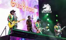 Con estilo tamaulipeco Bronco y Guaynaa salen al escenario