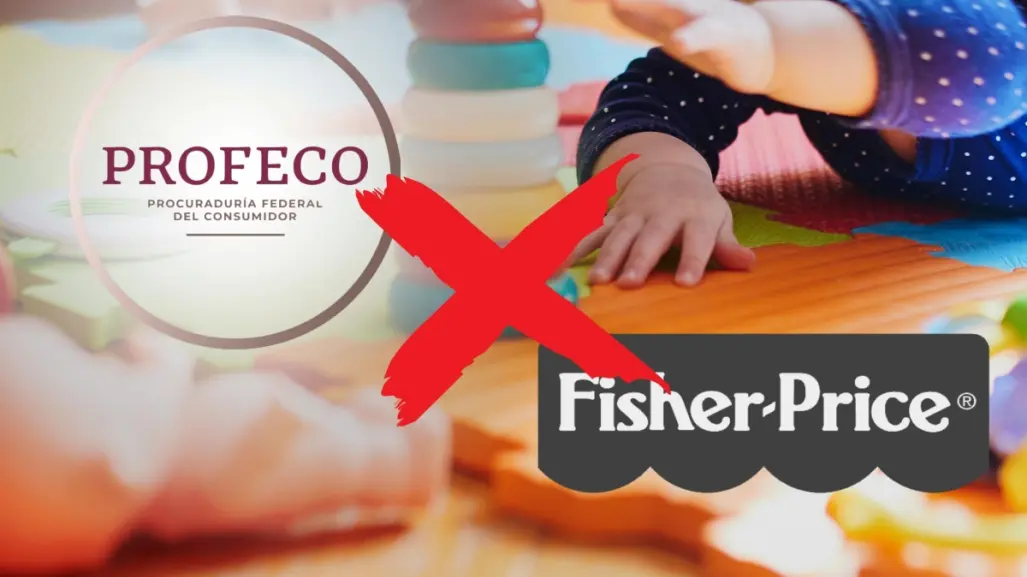 Profeco, Mattel y Fisher-Price alertan por riesgo en este juguete para bebés