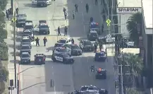 Tiroteo en Spartan College en California deja 2 personas heridas