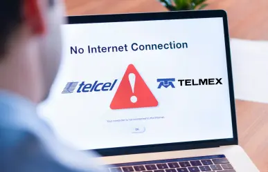 Telcel y Telmex sufren falla a nivel nacional