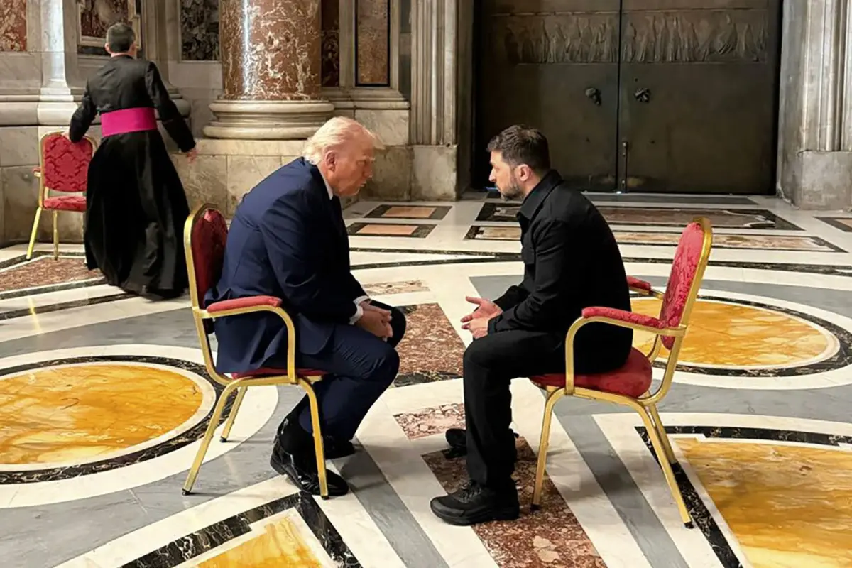 Donald Trump y Volodimir Zelensky. Foto: X (@ZelenskyyUa)