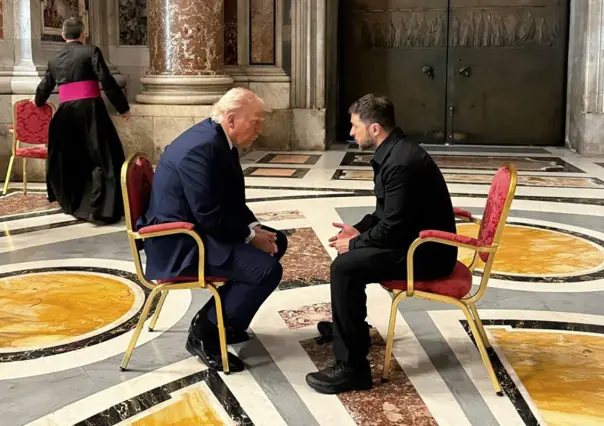 Volodimir Zelensky revela plática que tuvo con Donald Trump durante funeral del Papa Francisco