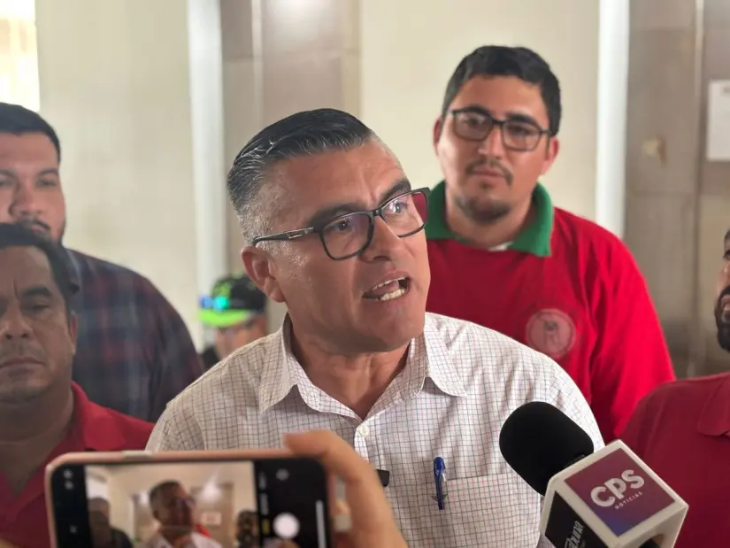 Carlos Betancourt, vocero del movimiento. 