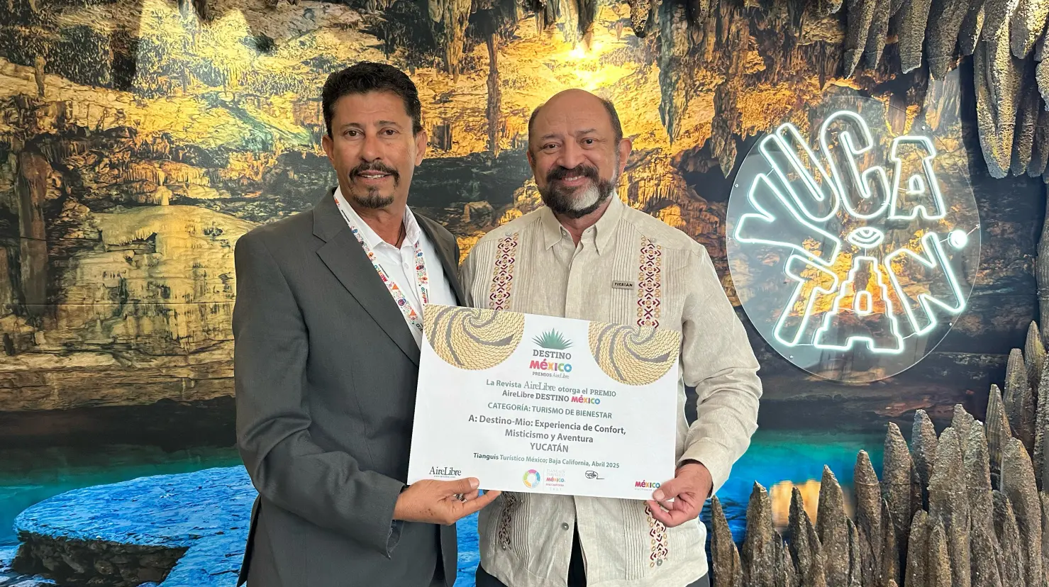 ¿Qué reconocimientos obtuvo Yucatán en el Tianguis Turístico Binacional 2025?. Foto: Cortesía
