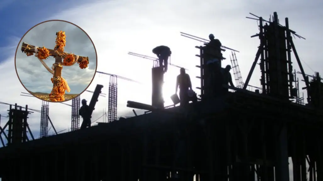 ¿Cómo celebran el Día de la Santa Cruz los constructores de Durango?